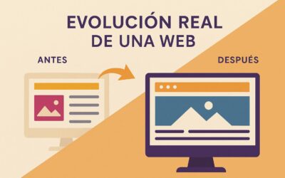 Antes y después: evolución real de una web